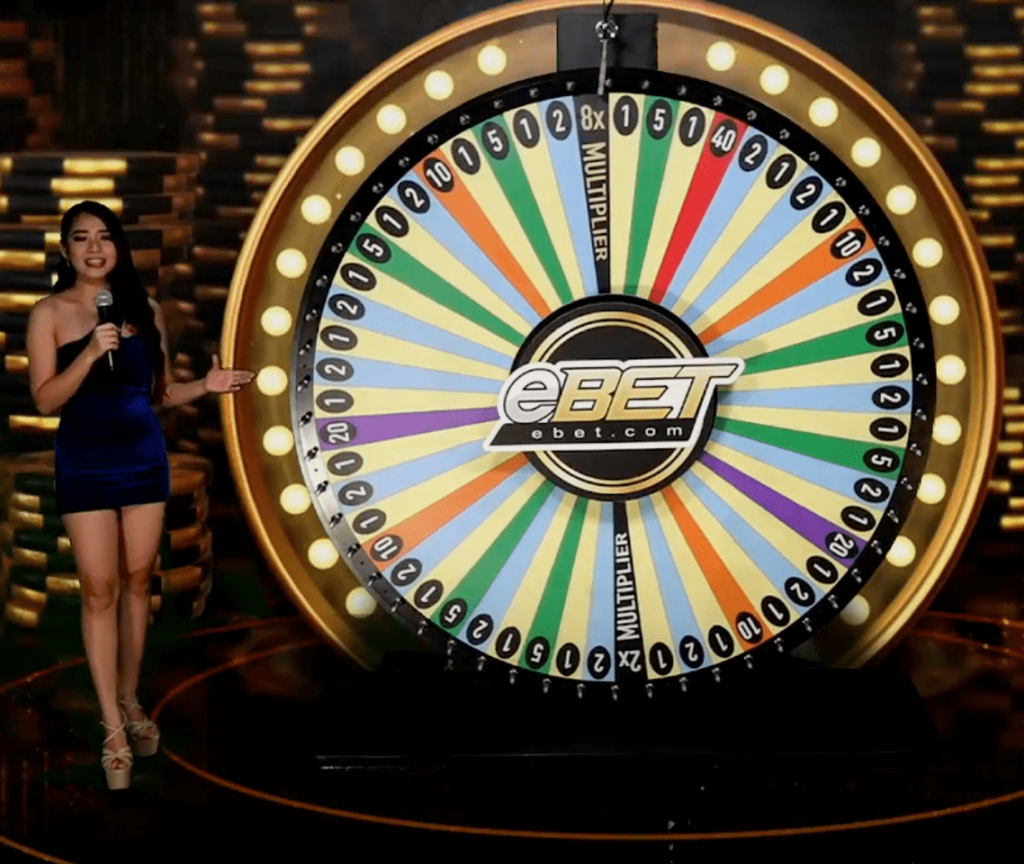 Fortune Wheel Live Game Hostess