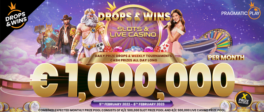 Pragmatic Play 1 Million Euros Prize Pool Drops and Wins